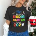 I Survived Kindergarten Graduation 2025 Graduate Boys Girls Unisex T-Shirt