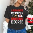 I Survived My Mom's Nursing Degree Graduation Day 2026 Unisex T-Shirt