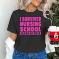 I Survived Nursing School Class Of 2018 Graduation Shirt Unisex T-Shirt
