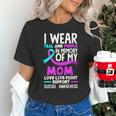 Teal & Purple In Memory Of My Mom Suicide Prevention Unisex T-Shirt Teal & Purple In Memory Of My Mom Suicide Prevention Unisex T-Shirt
