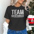 Team Overthinker Introvert Unisex T-Shirt Team Overthinker Introvert Unisex T-Shirt