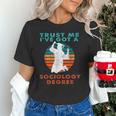 Trust Me I'Ve Got A Sociology Degree College Graduation Unisex T-Shirt