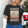 Walrus Lover Introvert Walrus Unisex T-Shirt