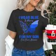 I Wear Blue In Memory For My Son Colon Cancer Awareness Unisex T-Shirt I Wear Blue In Memory For My Son Colon Cancer Awareness Unisex T-Shirt