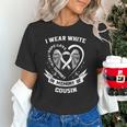 I Wear In Memory Of Cousin Lung Cancer Awareness Unisex T-Shirt I Wear In Memory Of Cousin Lung Cancer Awareness Unisex T-Shirt