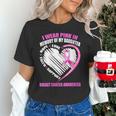 I Wear Pink In Memory Of Daughter Breast Cancer Awareness Unisex T-Shirt