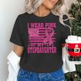 I Wear Pink In Memory Of My Stepdaughter Breast Cancer Unisex T-Shirt I Wear Pink In Memory Of My Stepdaughter Breast Cancer Unisex T-Shirt