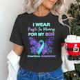 I Wear Purple In Memory For My Son Overdose Awareness Unisex T-Shirt