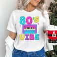 80's Vibe Retro Style Cassette Tape Nostalgia 1980s Party Unisex T-Shirt