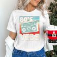 90's Vibe Vintage Style Cassette Tape Nostalgia 1990s Party Premium Tri-Blend Unisex T-Shirt