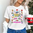 Back To 90's Christmas Nostalgia Quotes Graphic Premium Tri-Blend Unisex T-Shirt