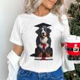 Bernese Mountain Dog Graduation Cap Graduate Training School For Men Women Girls Kids Unisex T-Shirt