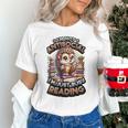 Book Lover Hedgehog Reading Books Introvert Bookworm Unisex T-Shirt