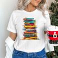 Books Painting Colorful Art Abstract Graphic Books Unisex T-Shirt
