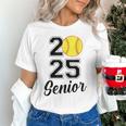 Class Of 2025 Softball Senior Graduation Graduate Women Unisex T-Shirt