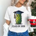 Class Of 2026 Graduation Pickle Trendy Graduate Humor Unisex T-Shirt