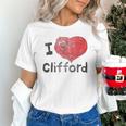 Clifford The Big Red Dog I Heart Clifford Childrens Books Unisex T-Shirt