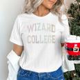 Crazy Sarcastic WIZARD COLLEGE Introvert Anti Social Academy Unisex T-Shirt