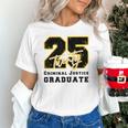 Criminal Justice Graduate Graduated Class Of 2025 Graduation Unisex T-Shirt