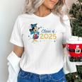 Disney Mickey Mouse Cap & Gown '25 Graduation Class Of 2025 Premium Tri-Blend Unisex T-Shirt
