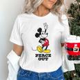 Disney Mickey Mouse Peace Out Totally Retro Graduation Unisex T-Shirt
