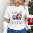 My Favorite Airman Calls Me Son Air Force Graduation Son Unisex T-Shirt