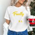 Finally Done With This BS Class Of 2025 College Graduation Premium Tri-Blend Unisex T-Shirt