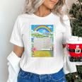 Frutiger Aero Aesthetic Rainbow Glitch Art Unisex T-Shirt
