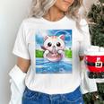 Frutiger Aero Aesthetic Tech Kawaii Ramen Cat Fishes Raglan Baseball Tee Unisex T-Shirt