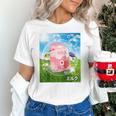 Frutiger Aero Aesthetic Tech Kawaii Strawberry Milk Fishes Raglan Baseball Tee Unisex T-Shirt Frutiger Aero Aesthetic Tech Kawaii Strawberry Milk Fishes Raglan Baseball Tee Unisex T-Shirt