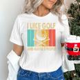 I Like Golf And Maybe 3 People Introvert Unisex T-Shirt I Like Golf And Maybe 3 People Introvert Unisex T-Shirt