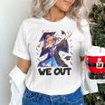 We Out Graduate Dabbing Anime Girl Grad Graduation Unisex T-Shirt