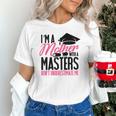 GraduationShirt For Mom Mother With A Master's Degree Tee Unisex T-Shirt