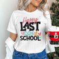 Happy Last Day Of School Kids Teacher Student Graduation Unisex T-Shirt