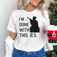 I'm Done With This BS College Graduation Shirt Unisex T-Shirt