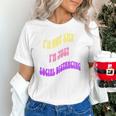 I'm Just Social Distancing Introvert Funny Unisex T-Shirt I'm Just Social Distancing Introvert Funny Unisex T-Shirt