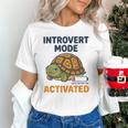 Introvert Mode Activated Low Social Battery Box Turtle Unisex T-Shirt