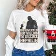 Introverted But Willing To Discuss Nephilim Tee Unisex T-Shirt Introverted But Willing To Discuss Nephilim Tee Unisex T-Shirt