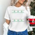 I Just Want To Go Home Ugly Anti Christmas Sweater Introvert Unisex T-Shirt