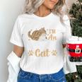 Kitty Pet Lover Introvert Person Cats Show Family Member Unisex T-Shirt