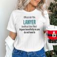 Lawyer Definition Quote Attorney Student Graduation Unisex T-Shirt