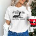 Loon Bird Pun Leave Me A Loon Nature For Introverts Unisex T-Shirt Loon Bird Pun Leave Me A Loon Nature For Introverts Unisex T-Shirt