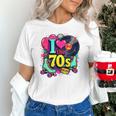 I Love The 70s Vintage Cassette Roller Vinyl Nostalgia 70s Premium Tri-Blend Unisex T-Shirt