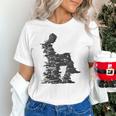 Men Pixel Art Geometric Book Human Drawing Graphic Men Unisex T-Shirt