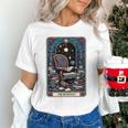 Mystical Library Book Reader The Introvert Tarot Card Unisex T-Shirt Mystical Library Book Reader The Introvert Tarot Card Unisex T-Shirt