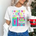 I Have No Idea What This Is Retro 70's 80's 90's Nostalgia Premium Tri-Blend Unisex T-Shirt