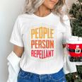 People Person Repellant Introvert Premium Unisex T-Shirt