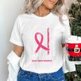 Pink In Memory Of Aunt Breast Cancer Awareness American Flag Unisex T-Shirt