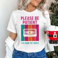 Please Be Patient I'm From The 1900s Retro Cassette Tape Premium Tri-Blend Unisex T-Shirt