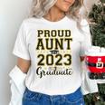 Proud Aunt Of A 2023 Graduate Family Matching Graduation Unisex T-Shirt